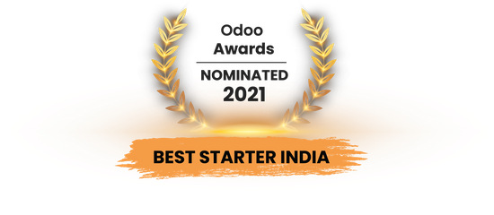 Odoo Awards 2021 nominee, Best Starter India